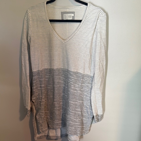 Anthropologie Tops - Anthropologie Saturday Sunday Striped Tunic